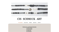 Desktop Screenshot of cis-schmuck-art.de