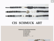 Tablet Screenshot of cis-schmuck-art.de